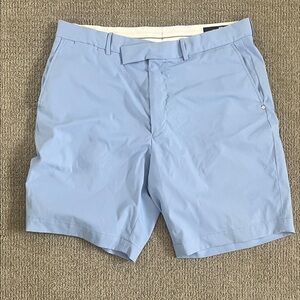 Ralph Lauren Sky Blue Men's Flat Front Shorts size 35